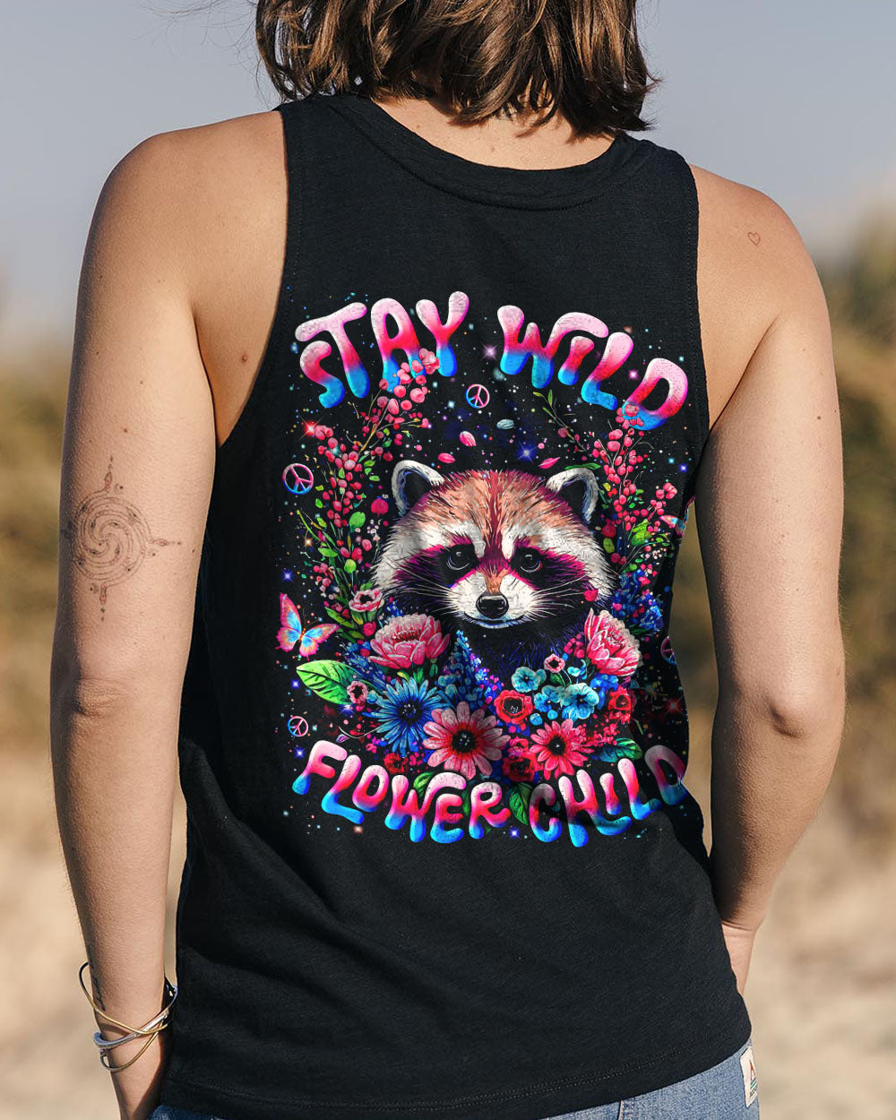 STAY WILD FLOWER CHILD ALL OVER PRINT - YHLN1209252
