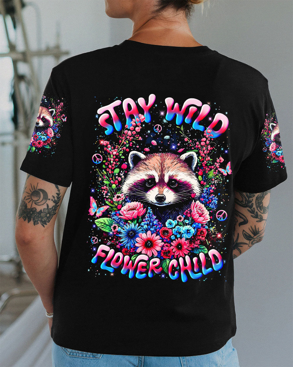 STAY WILD FLOWER CHILD ALL OVER PRINT - YHLN1209252