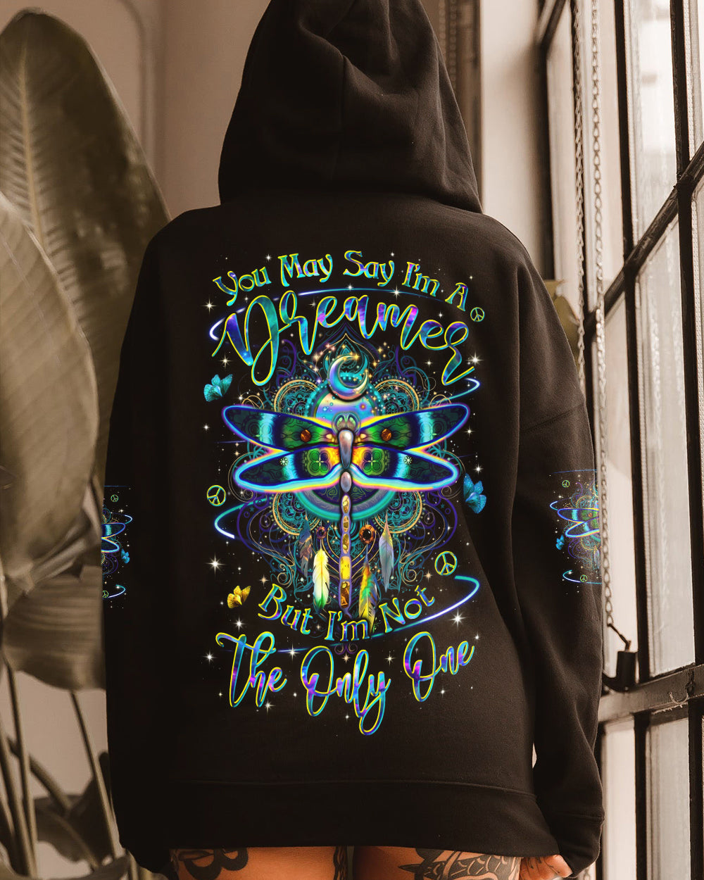 YOU MAY SAY I'M A DREAMER DRAGONFLY ALL OVER PRINT - YHLN1212252