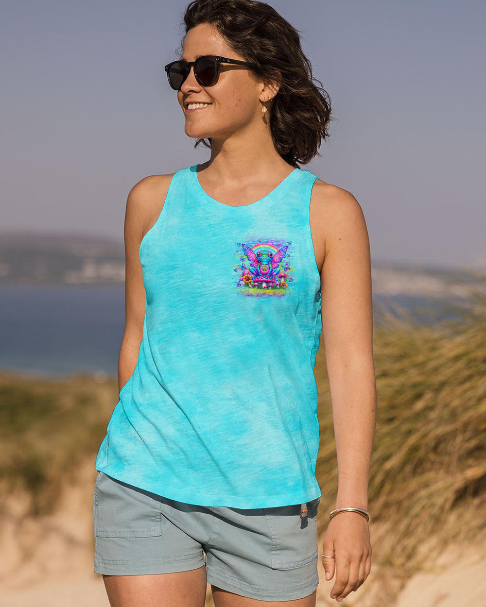 BE WHAT YOU WANT TO BE FROG ALL OVER PRINT - YHLN1305243