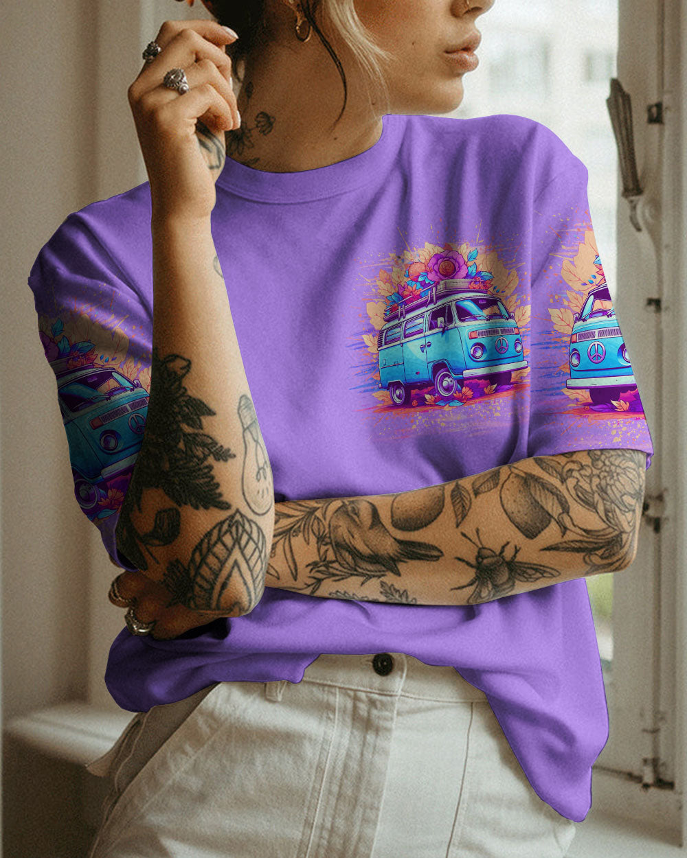 RUNNING AGAINST THE WIND ALL OVER PRINT - YHLN1307232