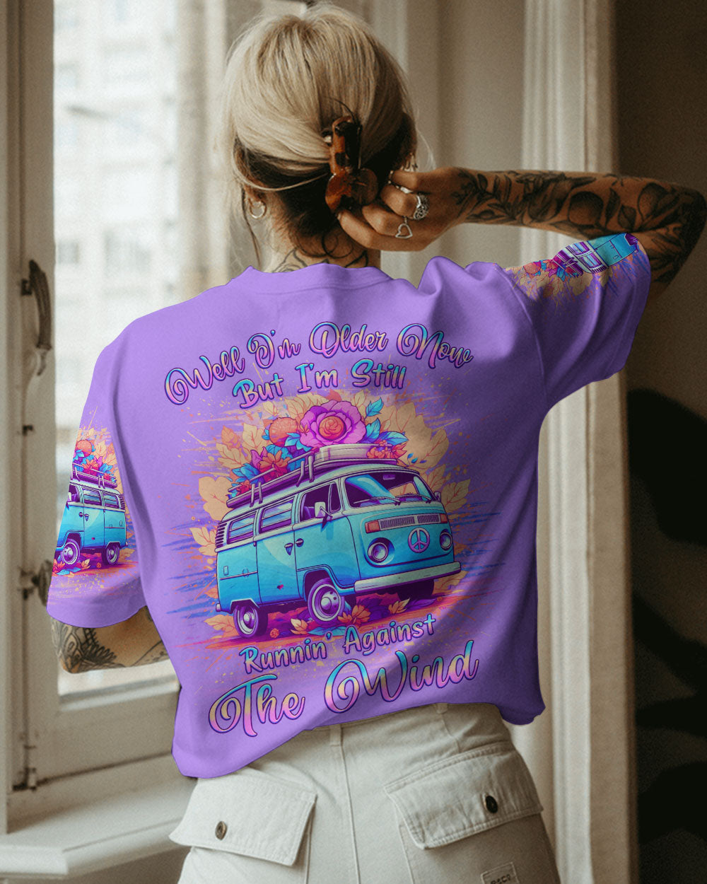 RUNNING AGAINST THE WIND ALL OVER PRINT - YHLN1307232