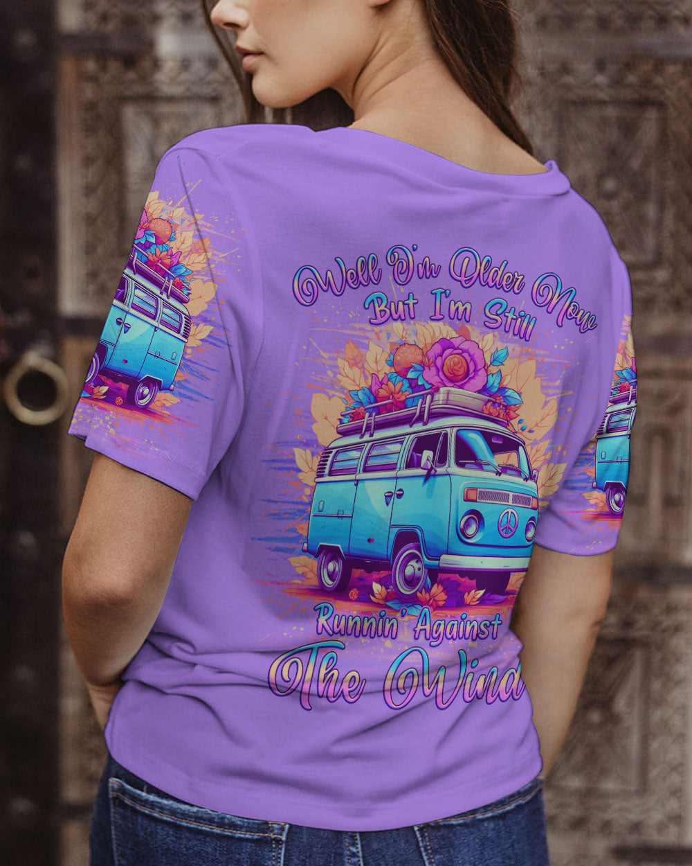 RUNNING AGAINST THE WIND ALL OVER PRINT - YHLN1307232