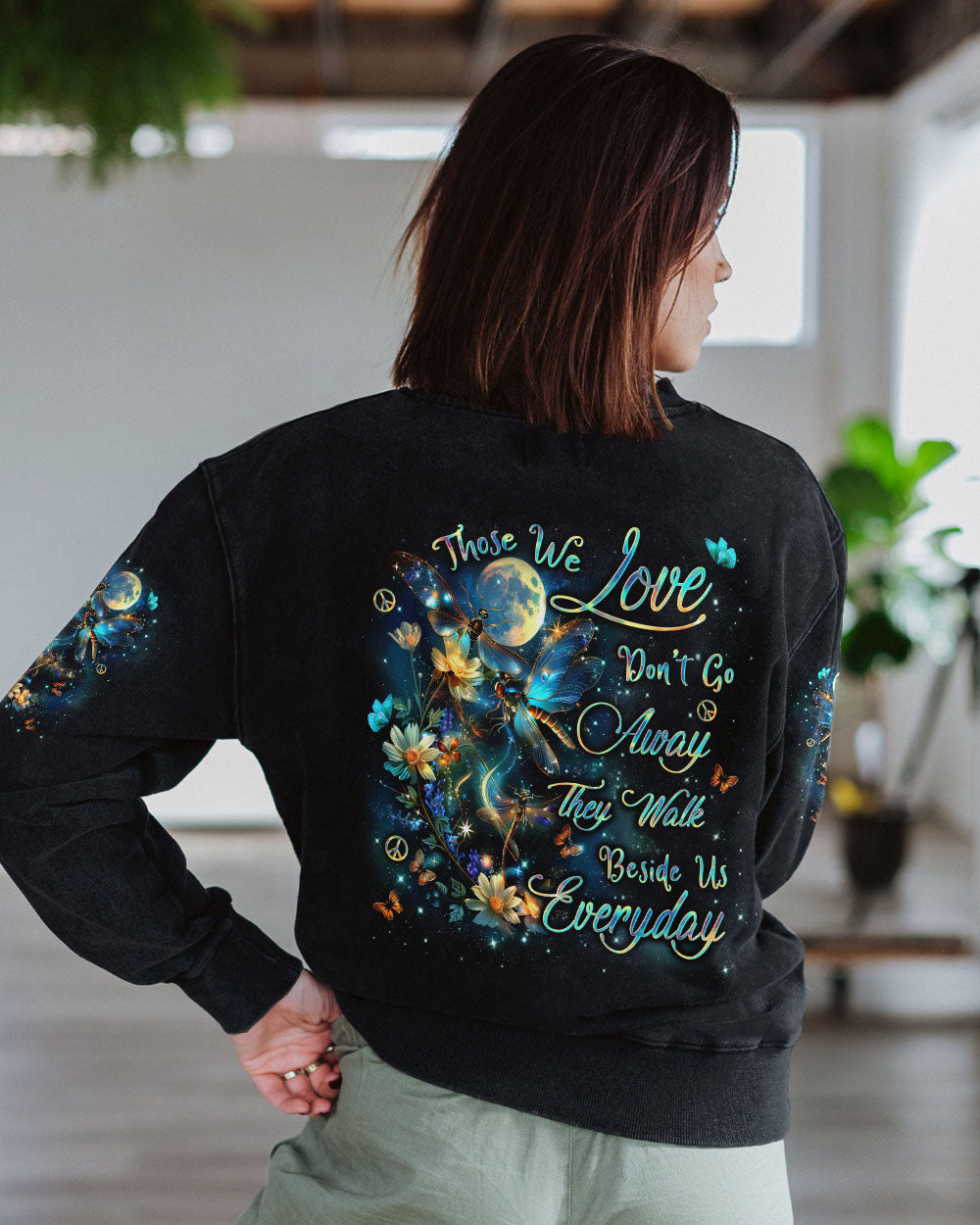 THOSE WE LOVE DON'T GO AWAY ALL OVER PRINT - YHLN1403242