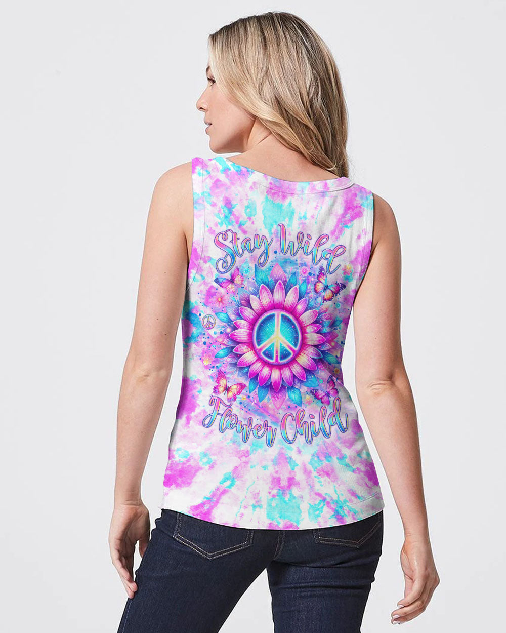 STAY WILD FLOWER CHILD ALL OVER PRINT - YHLN1405244