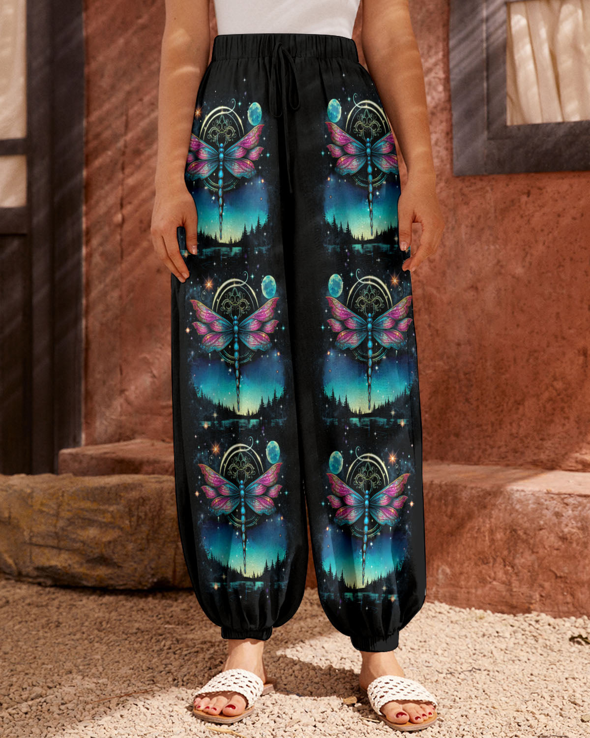 FLY ME TO THE MOON DRAGONFLY ALL OVER PRINT - YHLN1407232