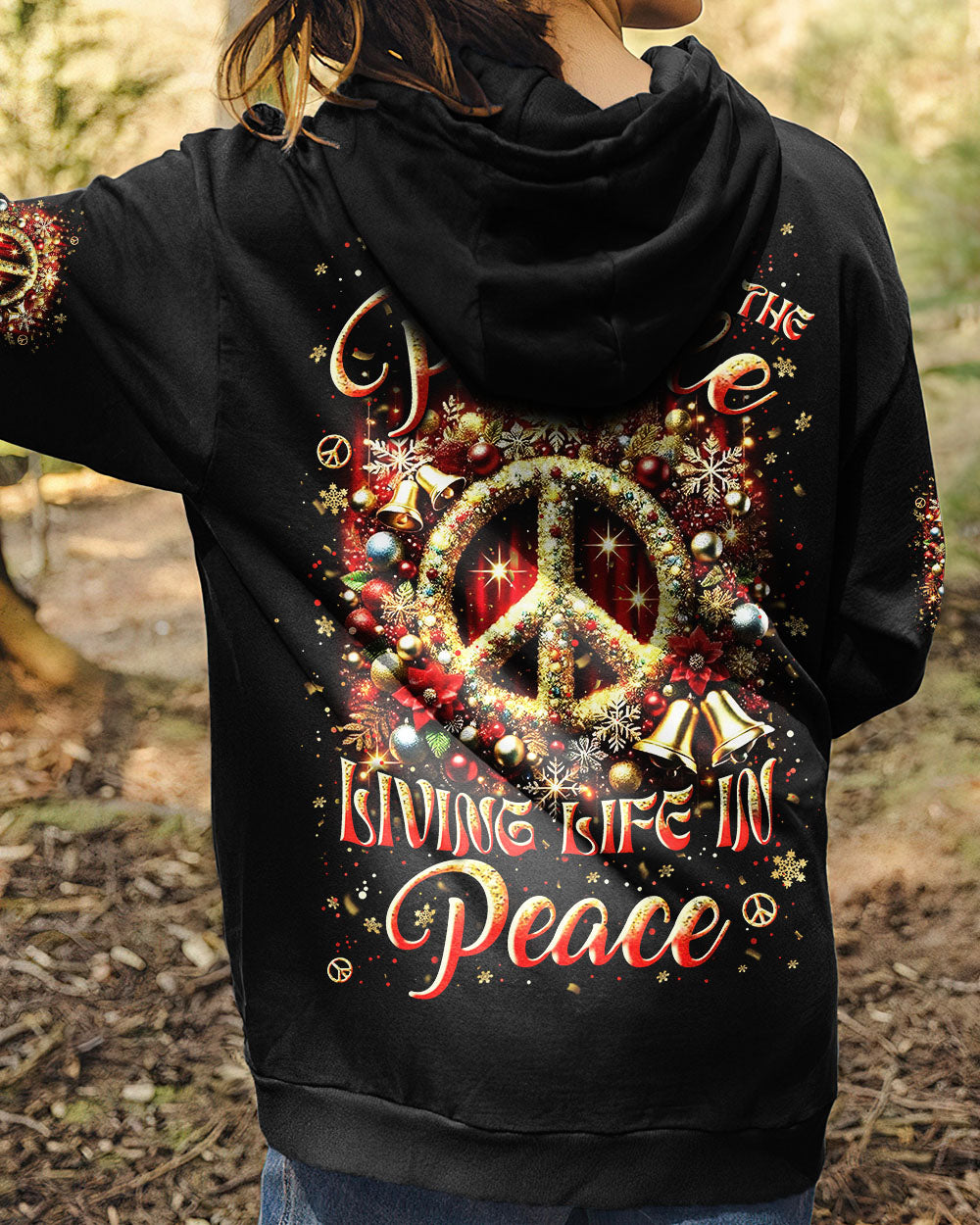 IMAGINE ALL THE PEOPLE LIVING LIFE IN PEACE CHRISTMAS ALL OVER PRINT - YHLN1410252
