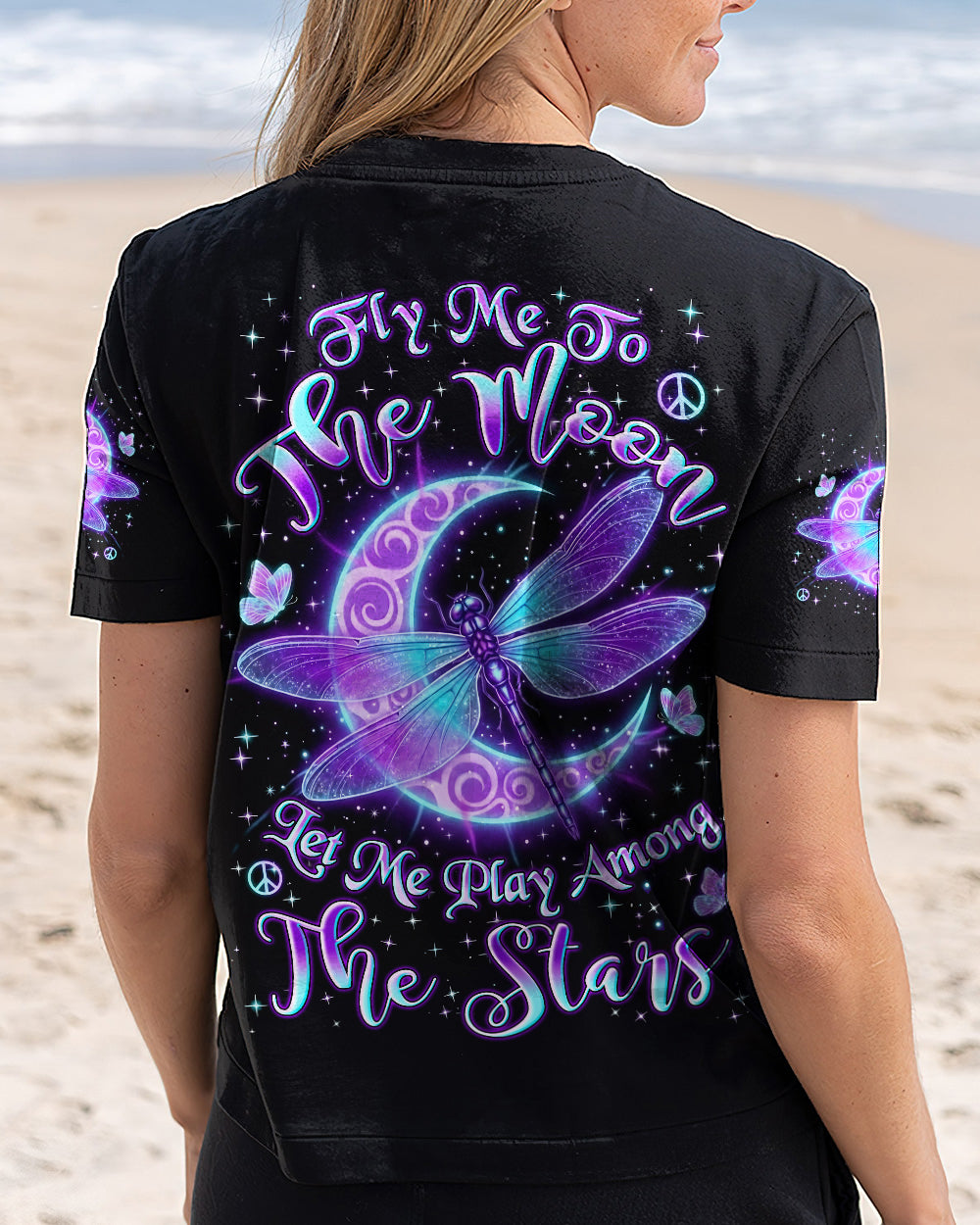 FLY ME TO THE MOON DRAGONFLY ALL OVER PRINT - YHLN1501262