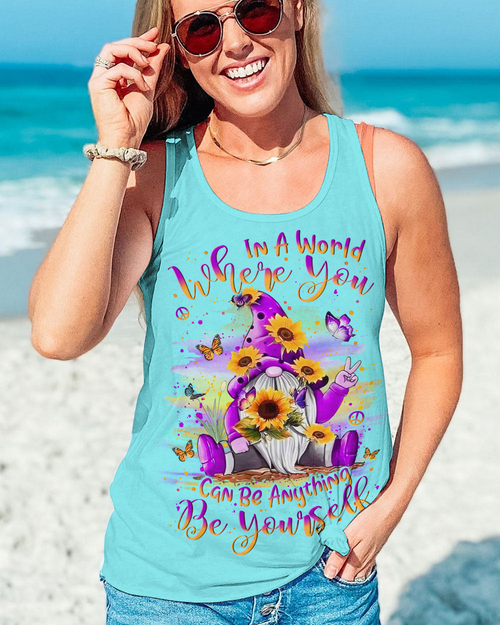 BE YOURSELF GNOME ALL OVER PRINT - YHLN1502243