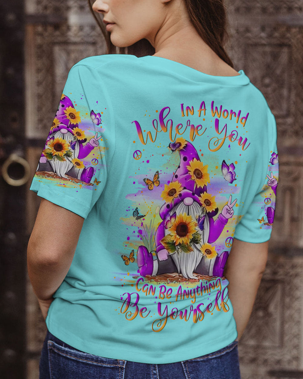 BE YOURSELF GNOME ALL OVER PRINT - YHLN1502243