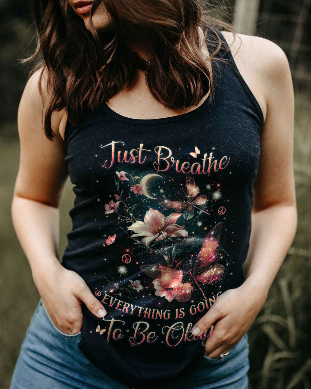 JUST BREATHE ALL OVER PRINT - YHLN1503242