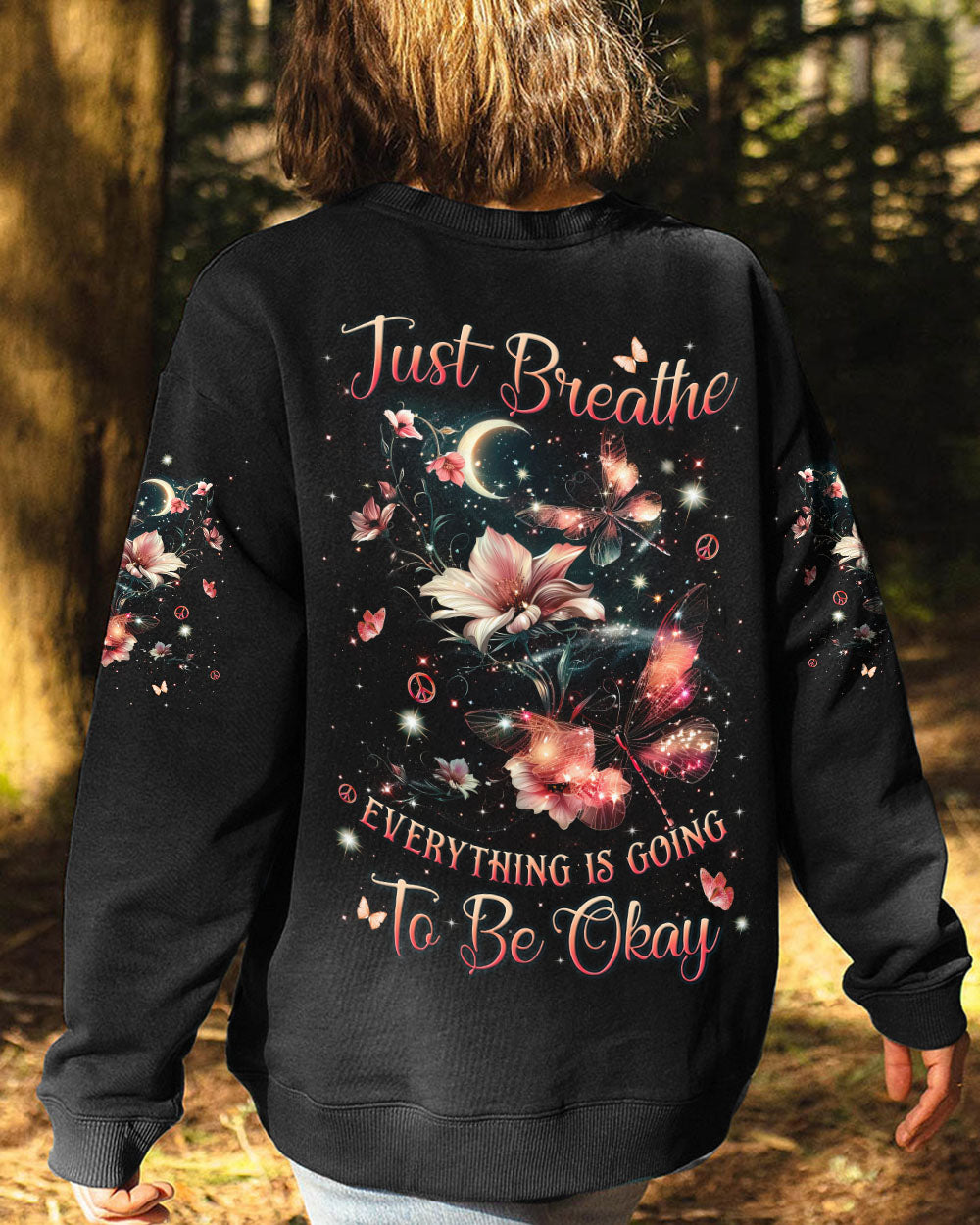 JUST BREATHE ALL OVER PRINT - YHLN1503242