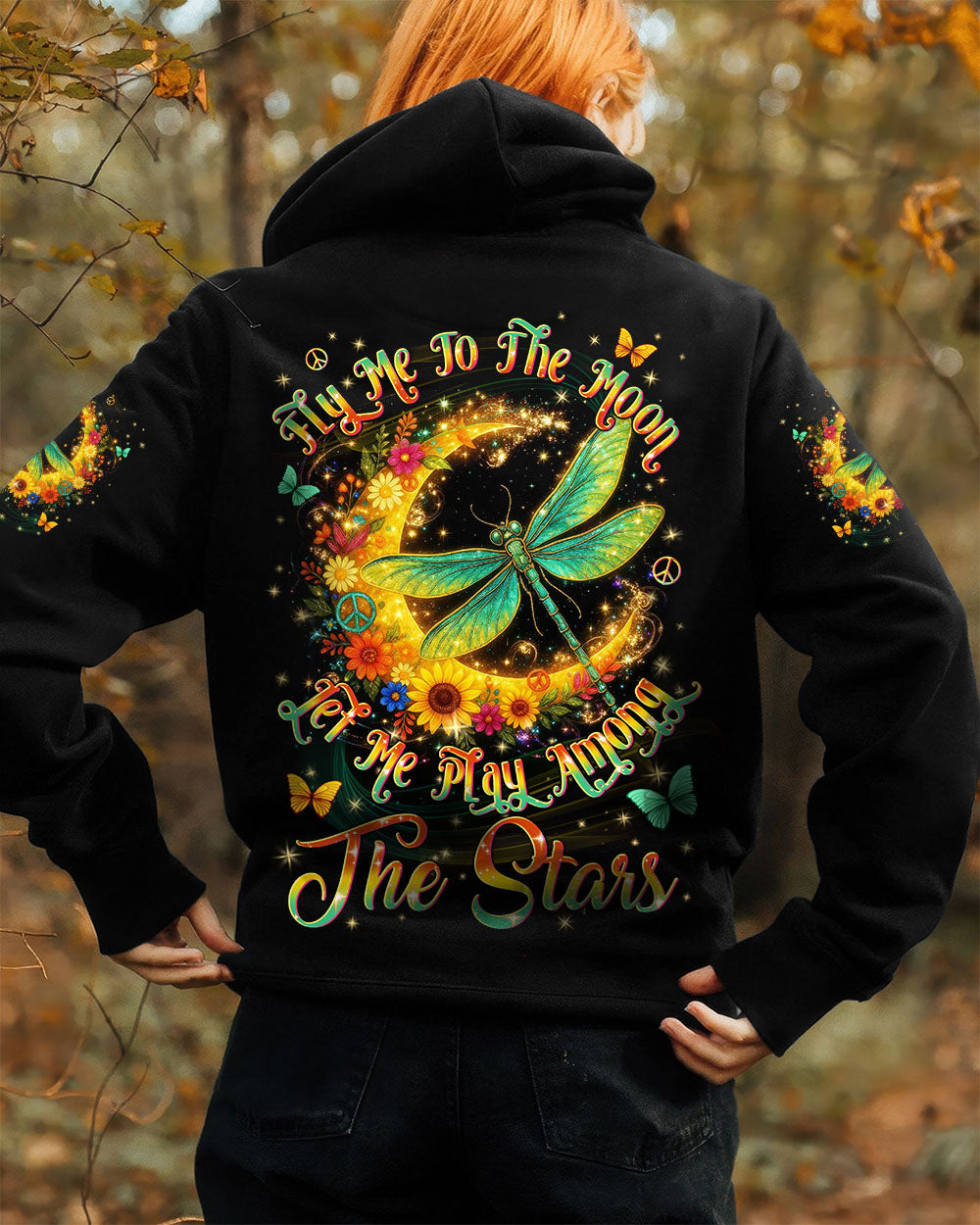 FLY ME TO THE MOON ALL OVER PRINT - YHLN1710253
