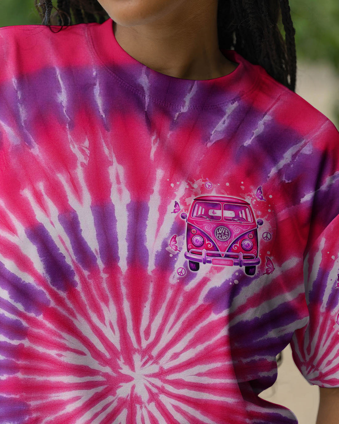 RUNNING AGAINST THE WIND TIE DYE ALL OVER PRINT - YHLN1711251