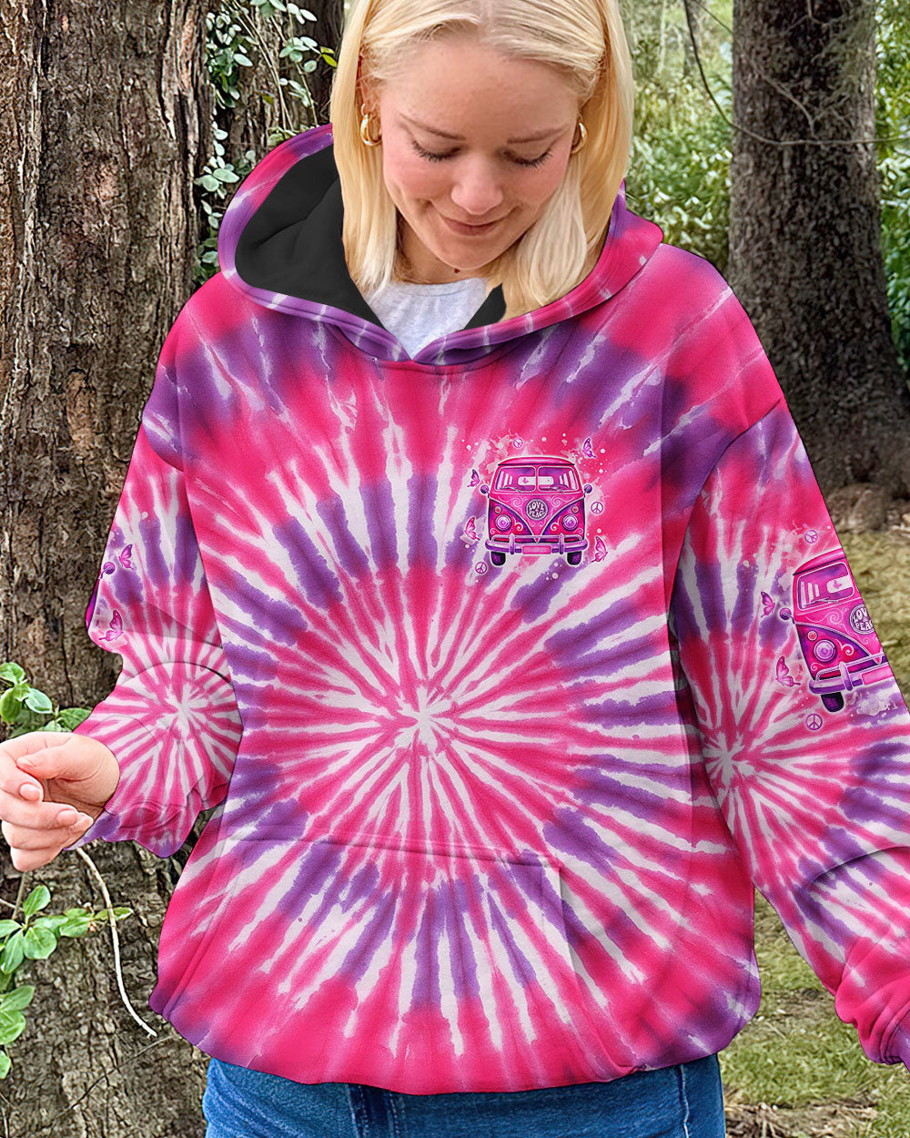 RUNNING AGAINST THE WIND TIE DYE ALL OVER PRINT - YHLN1711251