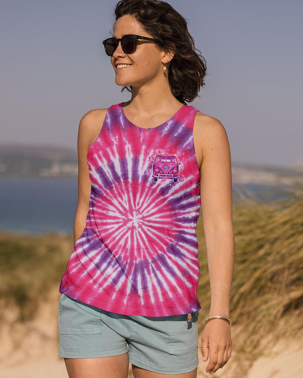 RUNNING AGAINST THE WIND TIE DYE ALL OVER PRINT - YHLN1711251