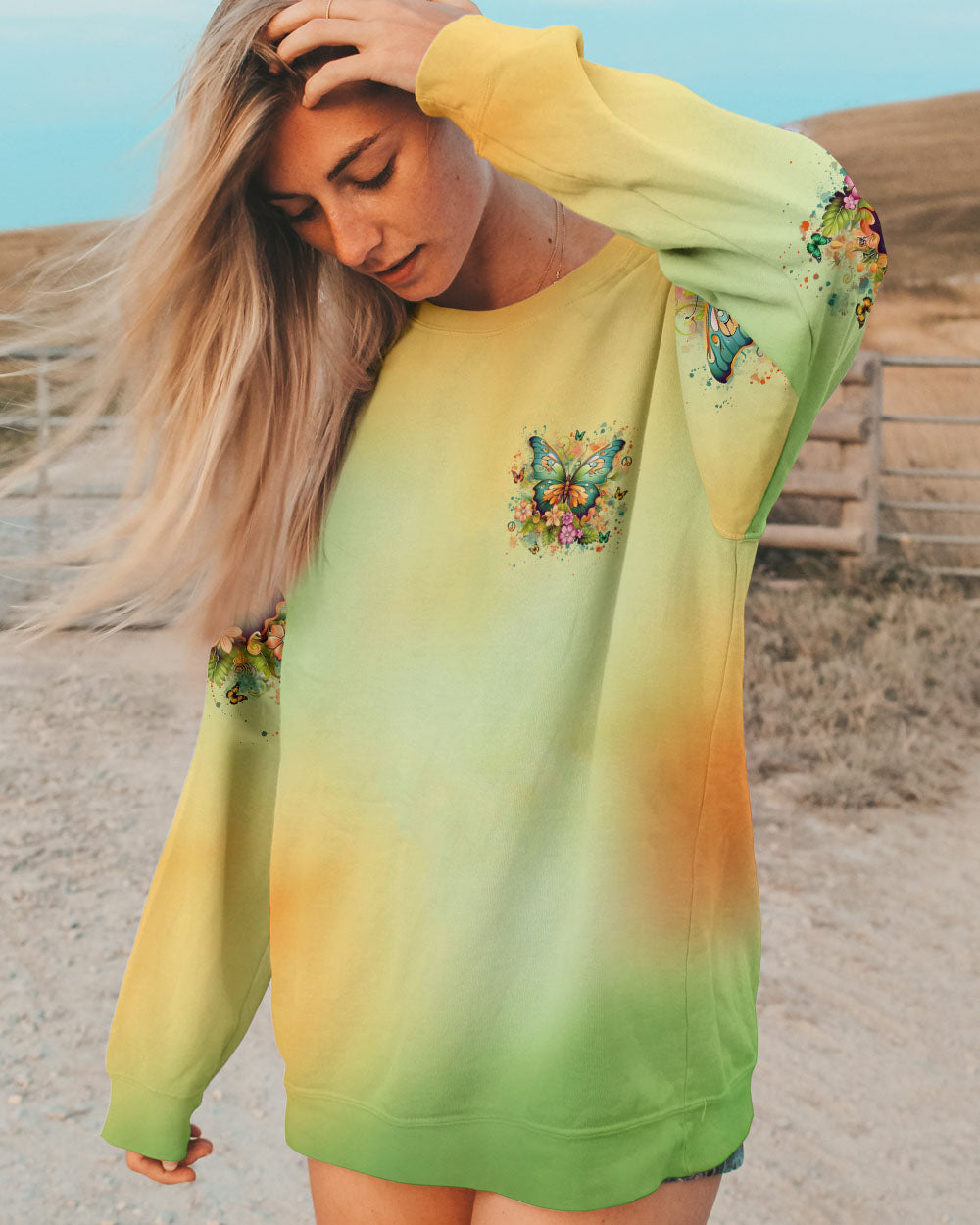 JUST BREATHE DRAGONFLY ALL OVER PRINT - YHLN1802252
