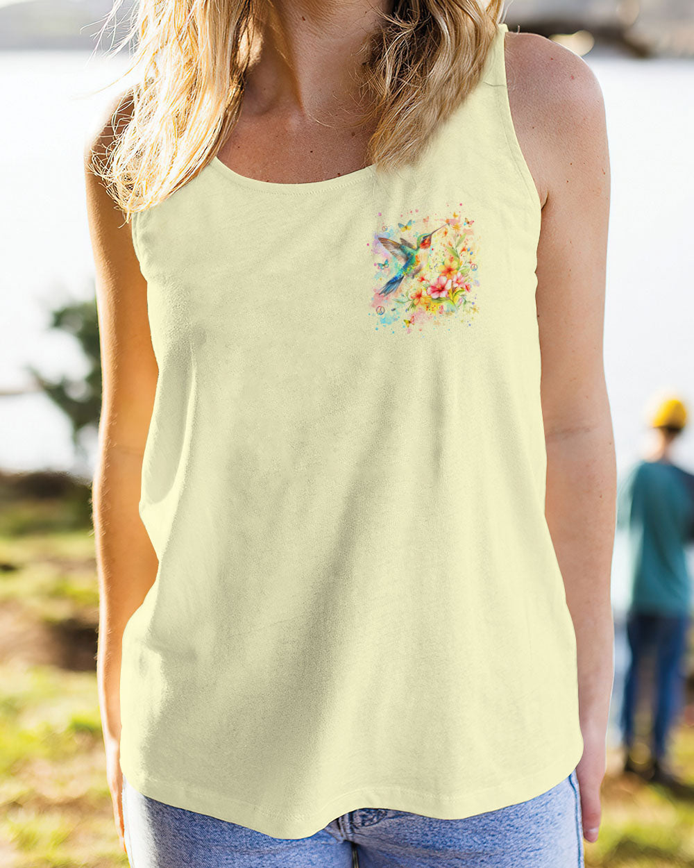 INHALE THE FUTURE EXHALE THE PAST HUMMINGBIRD ALL OVER PRINT - YHLN1803241