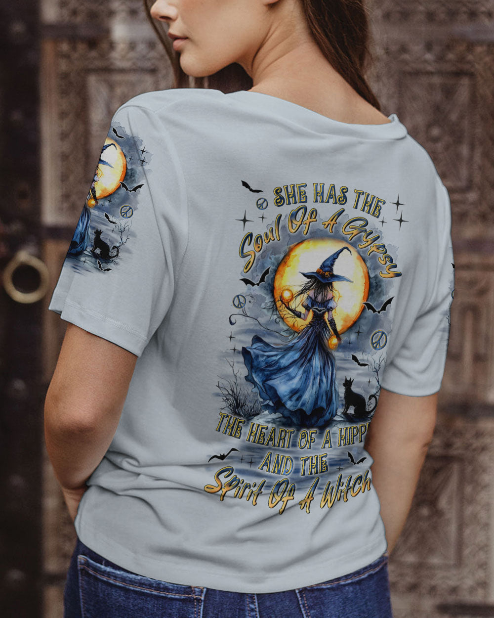SPIRIT OF A WITCH HALLOWEEN ALL OVER PRINT - YHLN1808252