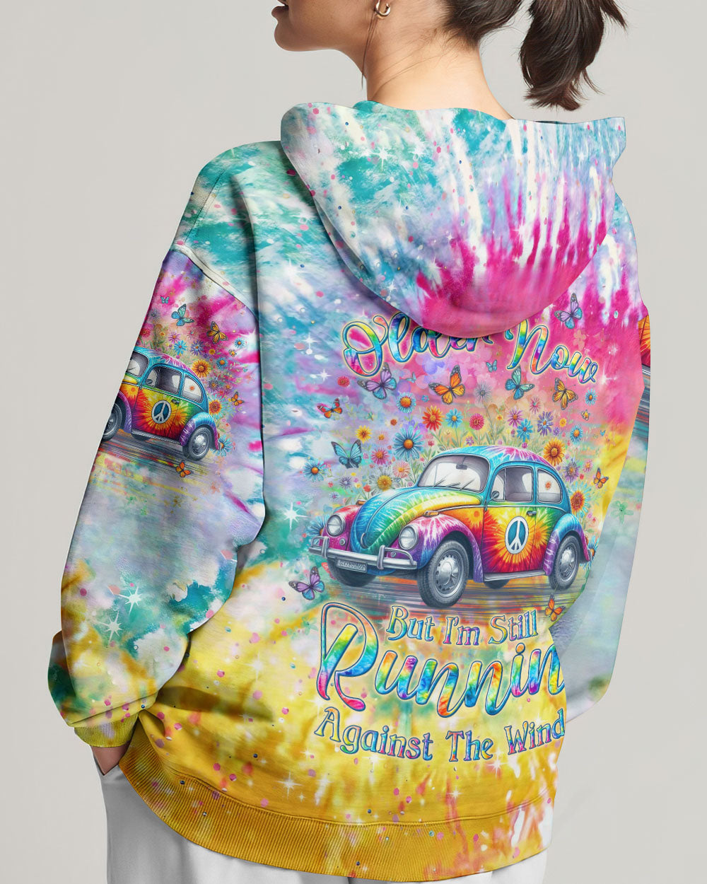 RUNNING AGAINST THE WIND TIE DYE ALL OVER PRINT - YHLN1901244