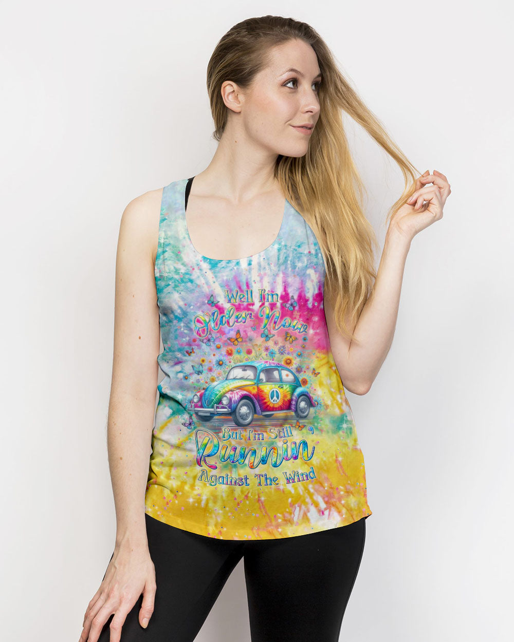 RUNNING AGAINST THE WIND TIE DYE ALL OVER PRINT - YHLN1901244