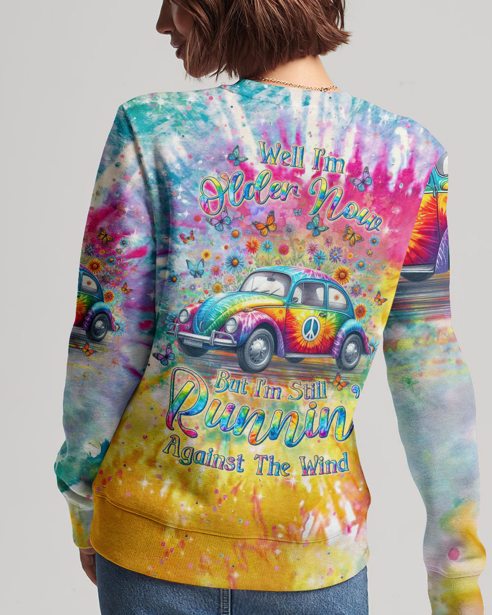 RUNNING AGAINST THE WIND TIE DYE ALL OVER PRINT - YHLN1901244