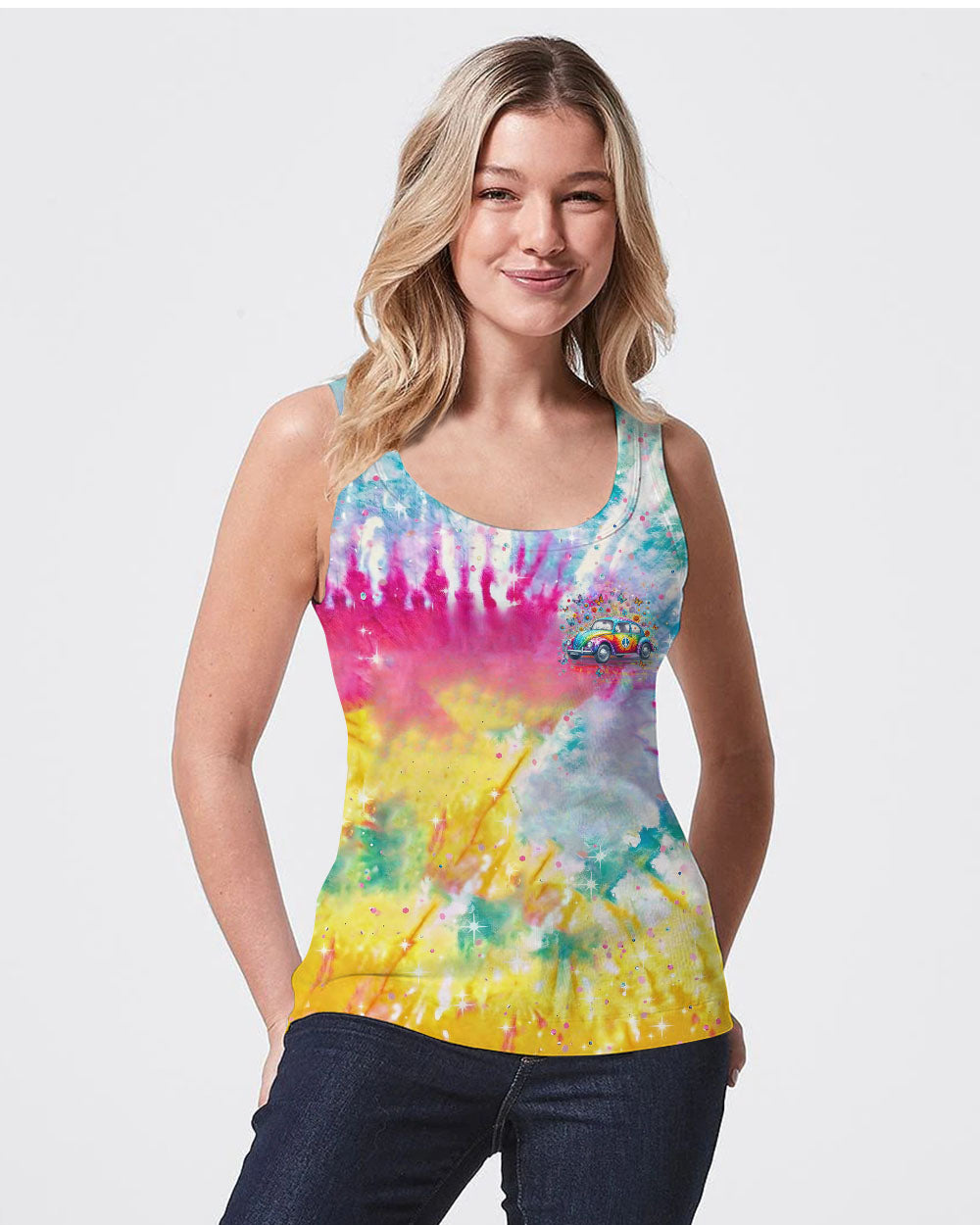 RUNNING AGAINST THE WIND TIE DYE ALL OVER PRINT - YHLN1901244