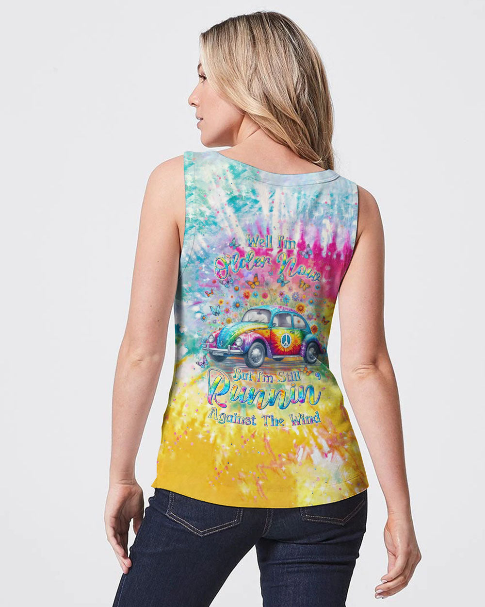 RUNNING AGAINST THE WIND TIE DYE ALL OVER PRINT - YHLN1901244