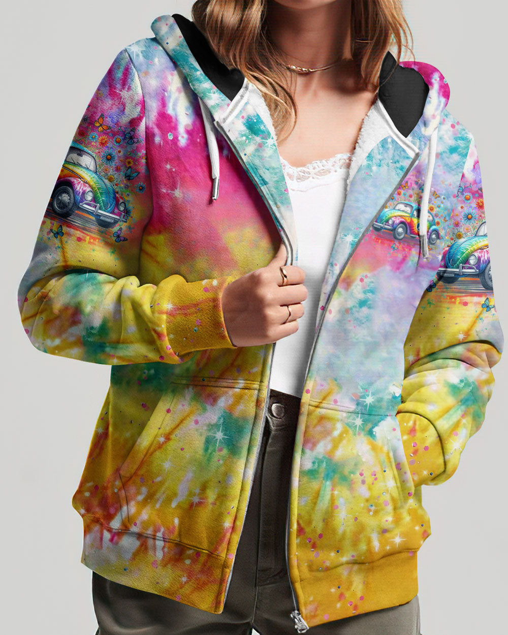 RUNNING AGAINST THE WIND TIE DYE ALL OVER PRINT - YHLN1901244