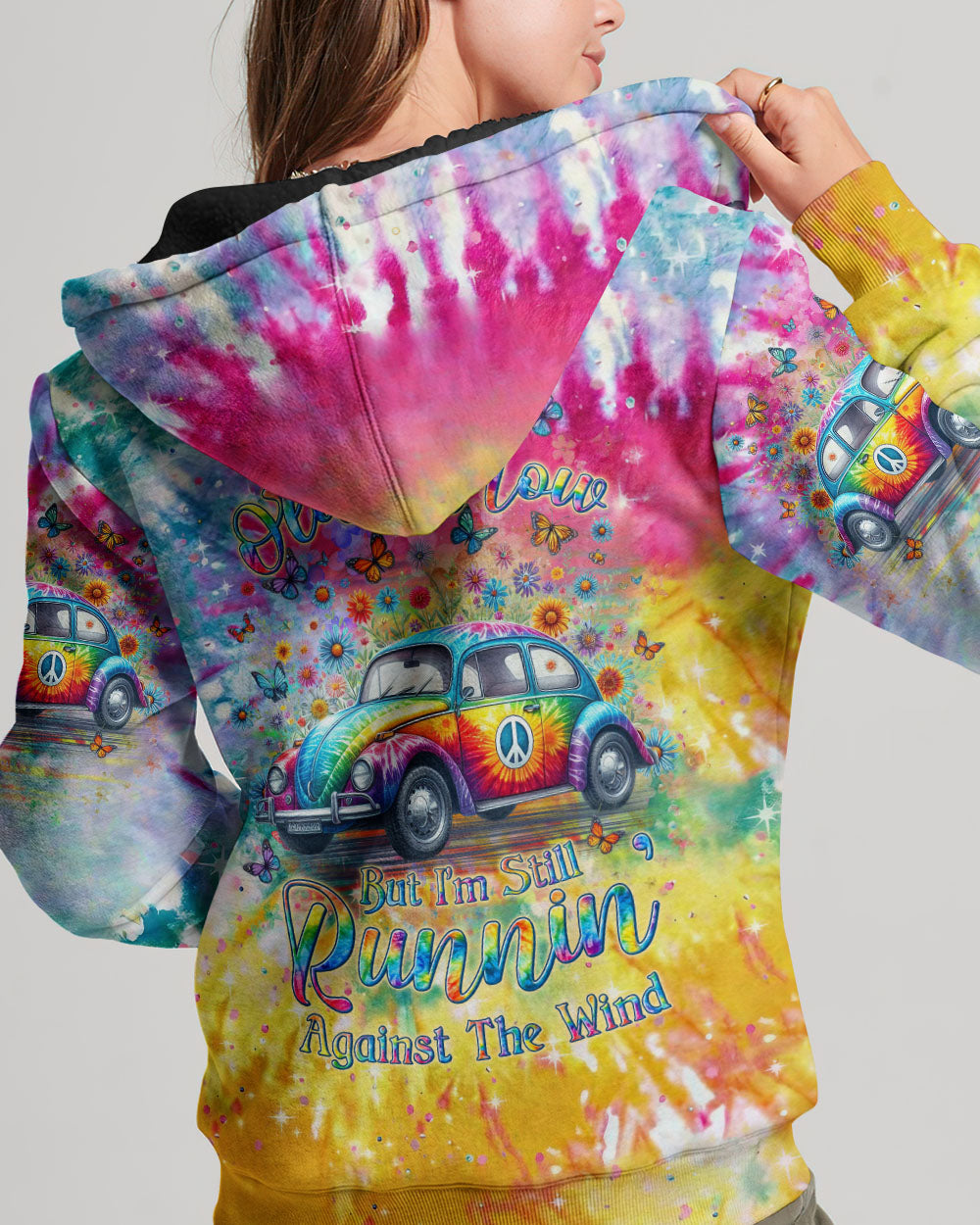 RUNNING AGAINST THE WIND TIE DYE ALL OVER PRINT - YHLN1901244