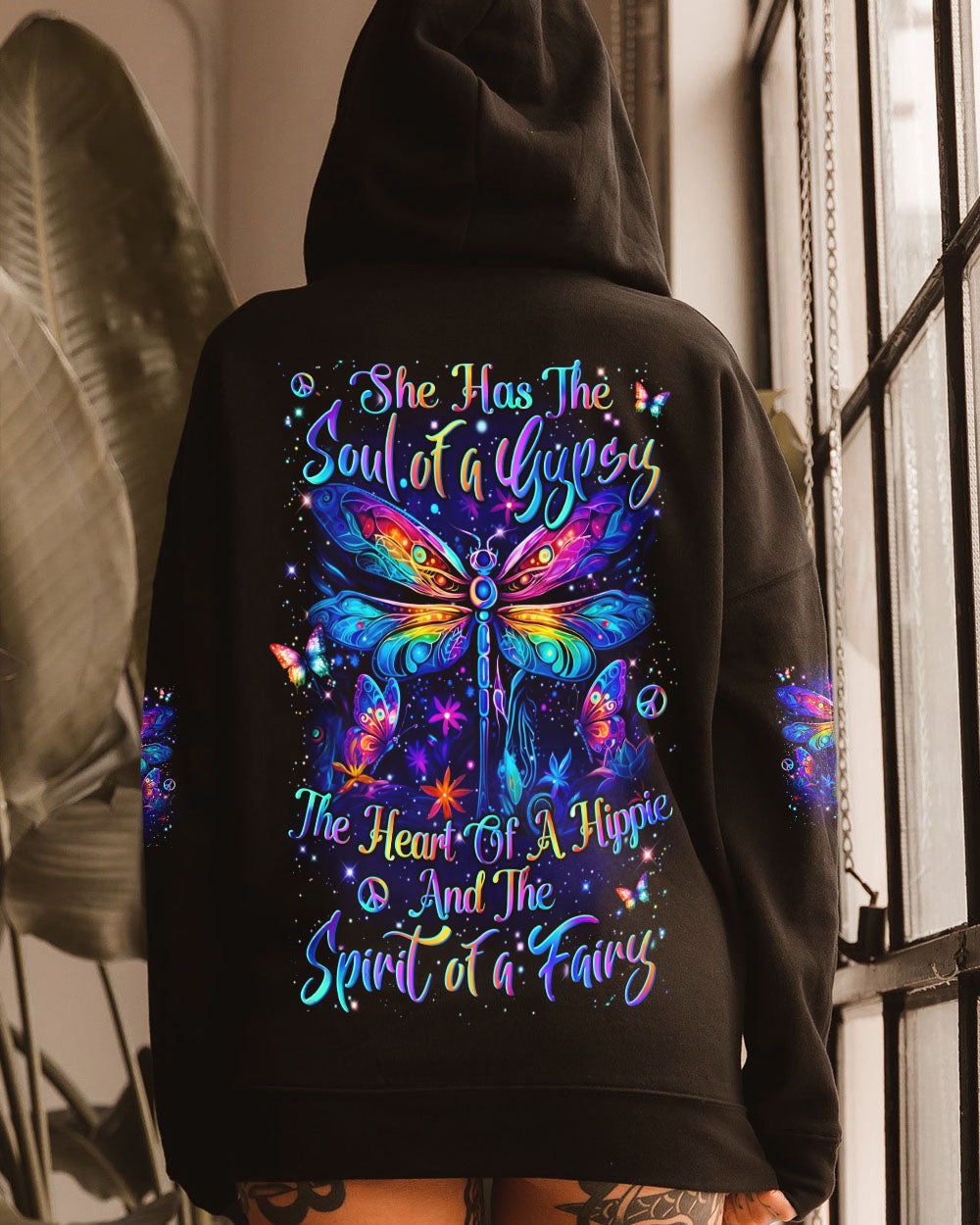 SPIRIT OF A FAIRY DRAGONFLY ALL OVER PRINT - YHLN1911251