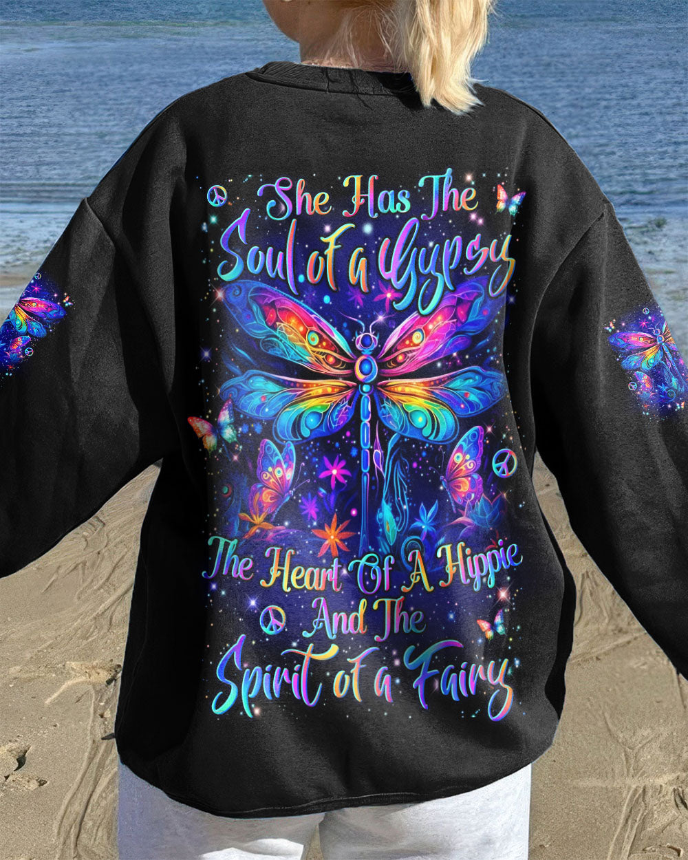 SPIRIT OF A FAIRY DRAGONFLY ALL OVER PRINT - YHLN1911251