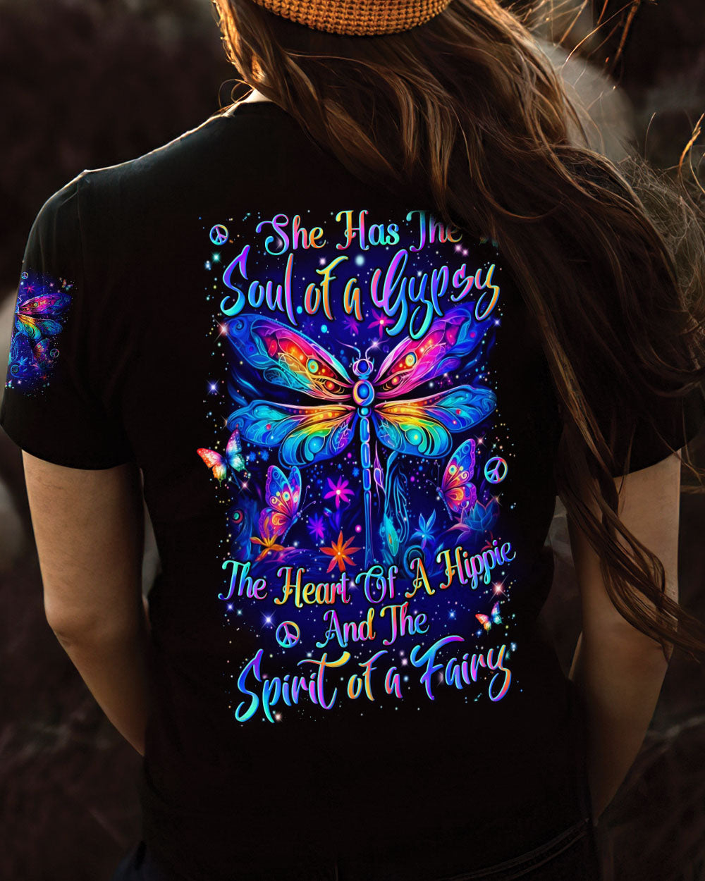 SPIRIT OF A FAIRY DRAGONFLY ALL OVER PRINT - YHLN1911251