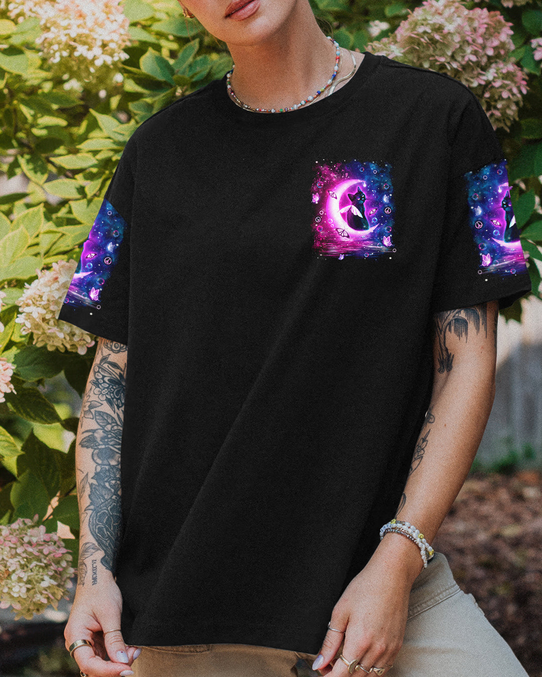 I BELIEVE THERE ARE ANGELS AMONG US CAT ALL OVER PRINT - YHLN2001261