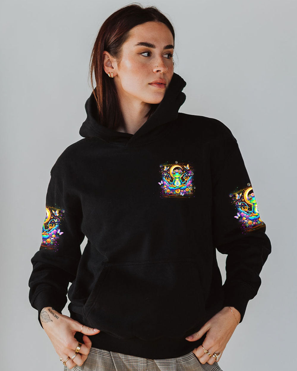 JUST BREATHE FROG ALL OVER PRINT - YHLN2003245
