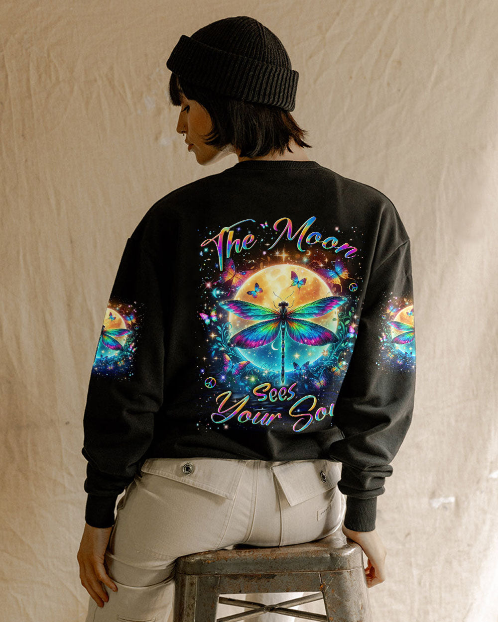 THE MOON SEES YOUR SOUL ALL OVER PRINT - YHLN2005242