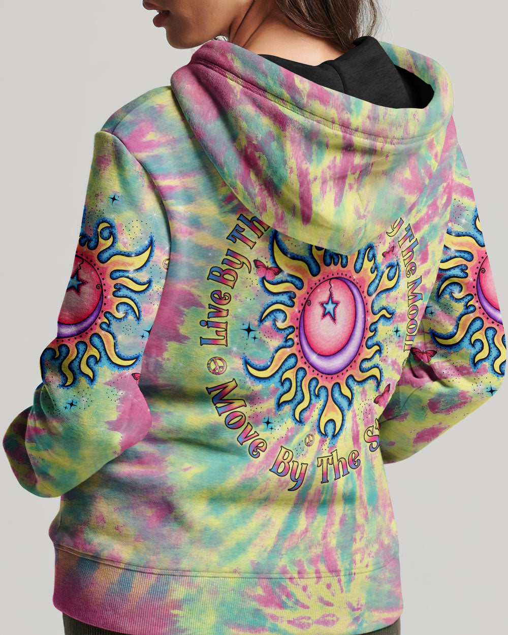 LIVE BY THE SUN TIE DYE ALL OVER PRINT - YHLN2010232