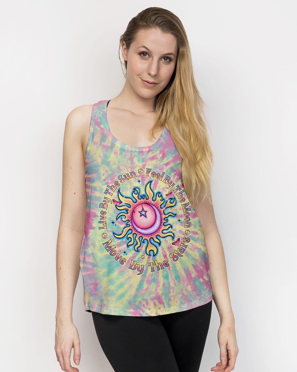 LIVE BY THE SUN TIE DYE ALL OVER PRINT - YHLN2010232