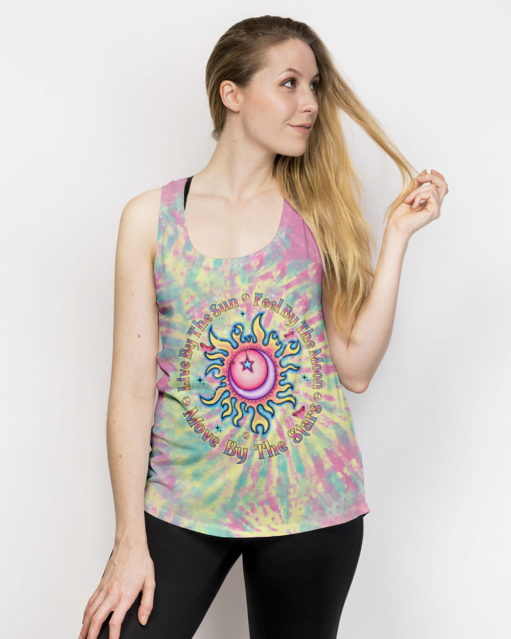 LIVE BY THE SUN TIE DYE ALL OVER PRINT - YHLN2010232