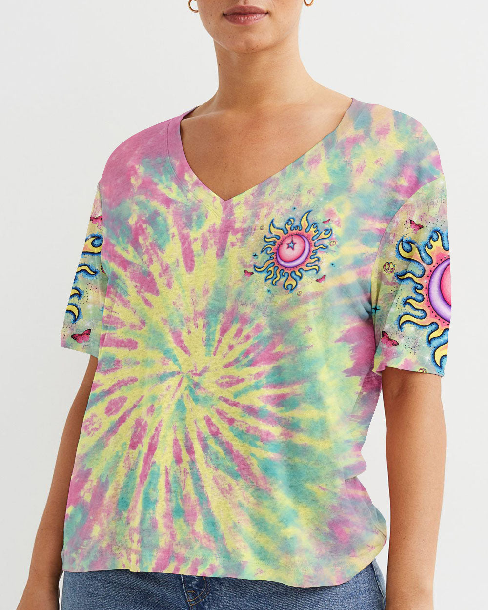 LIVE BY THE SUN TIE DYE ALL OVER PRINT - YHLN2010232