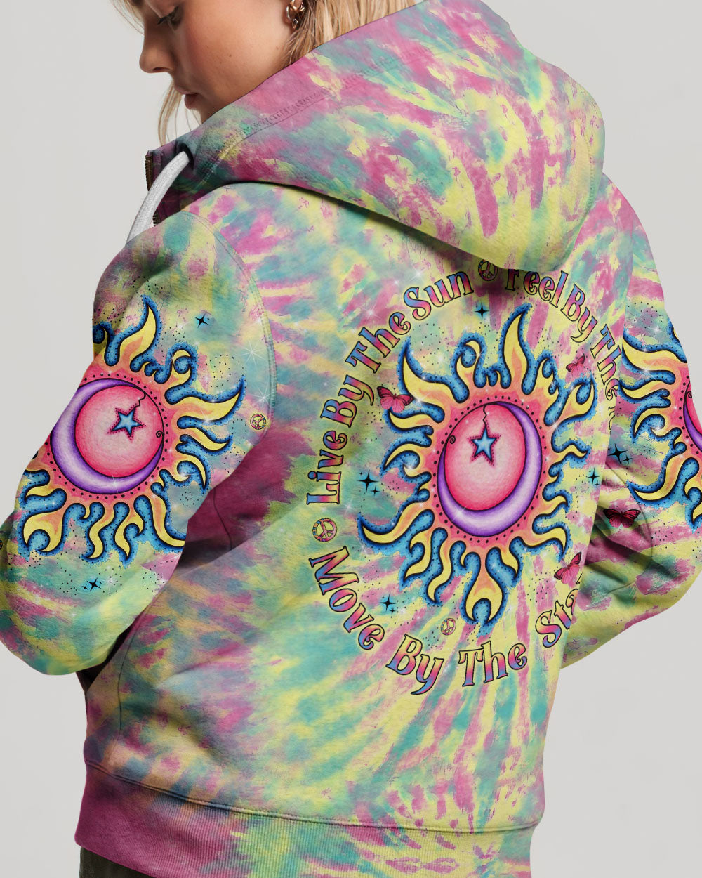 LIVE BY THE SUN TIE DYE ALL OVER PRINT - YHLN2010232