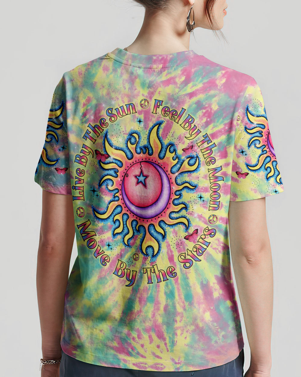 LIVE BY THE SUN TIE DYE ALL OVER PRINT - YHLN2010232
