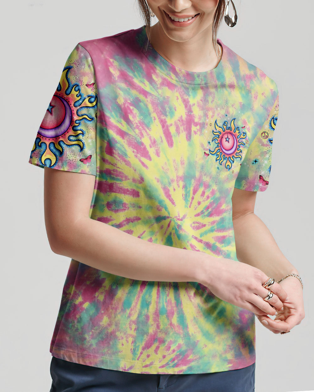 LIVE BY THE SUN TIE DYE ALL OVER PRINT - YHLN2010232