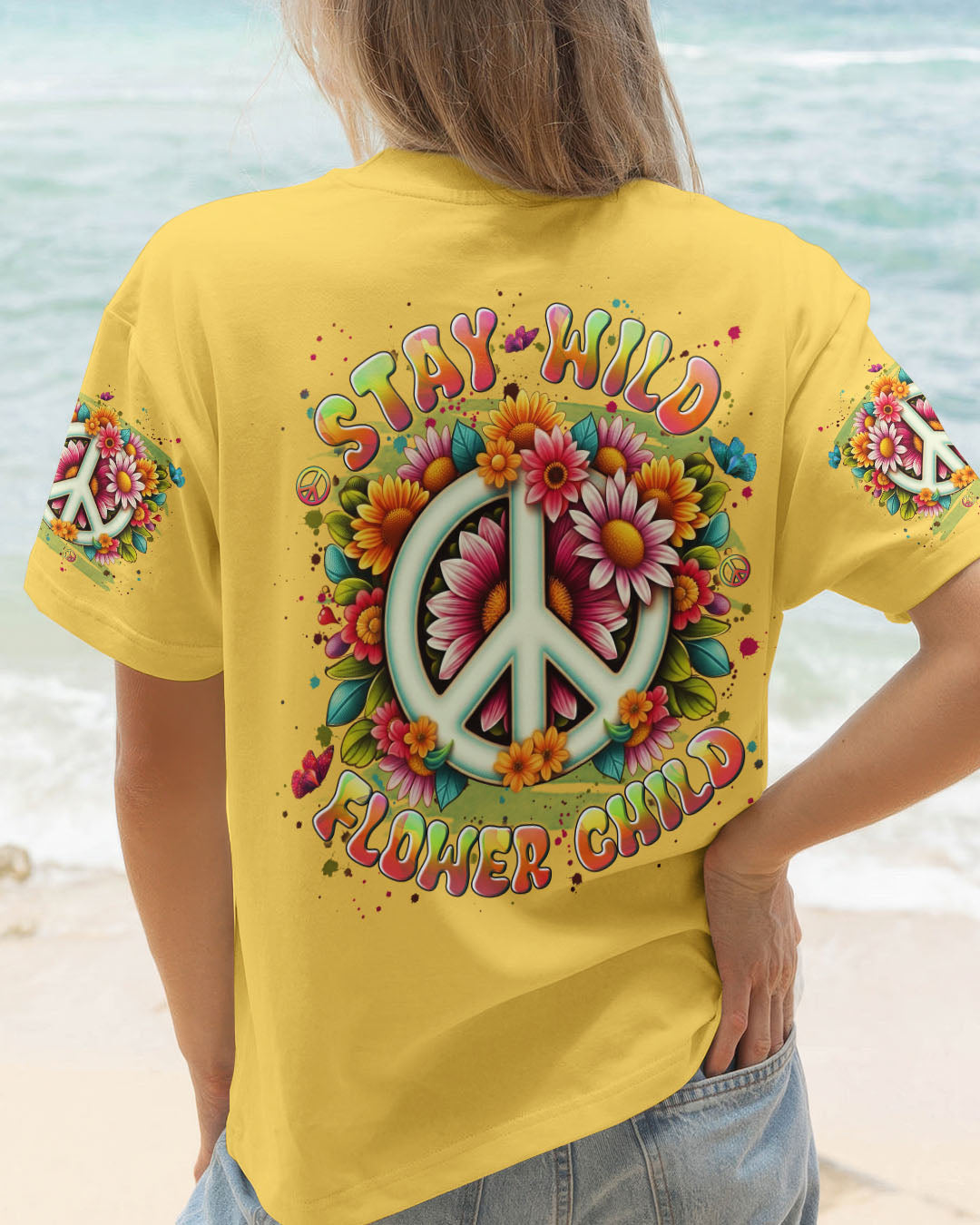 STAY WILD FLOWER CHILD ALL OVER PRINT - YHLN2011253