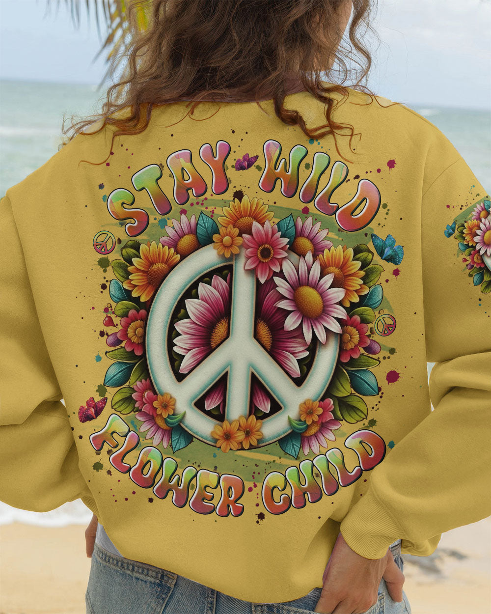 STAY WILD FLOWER CHILD ALL OVER PRINT - YHLN2011253