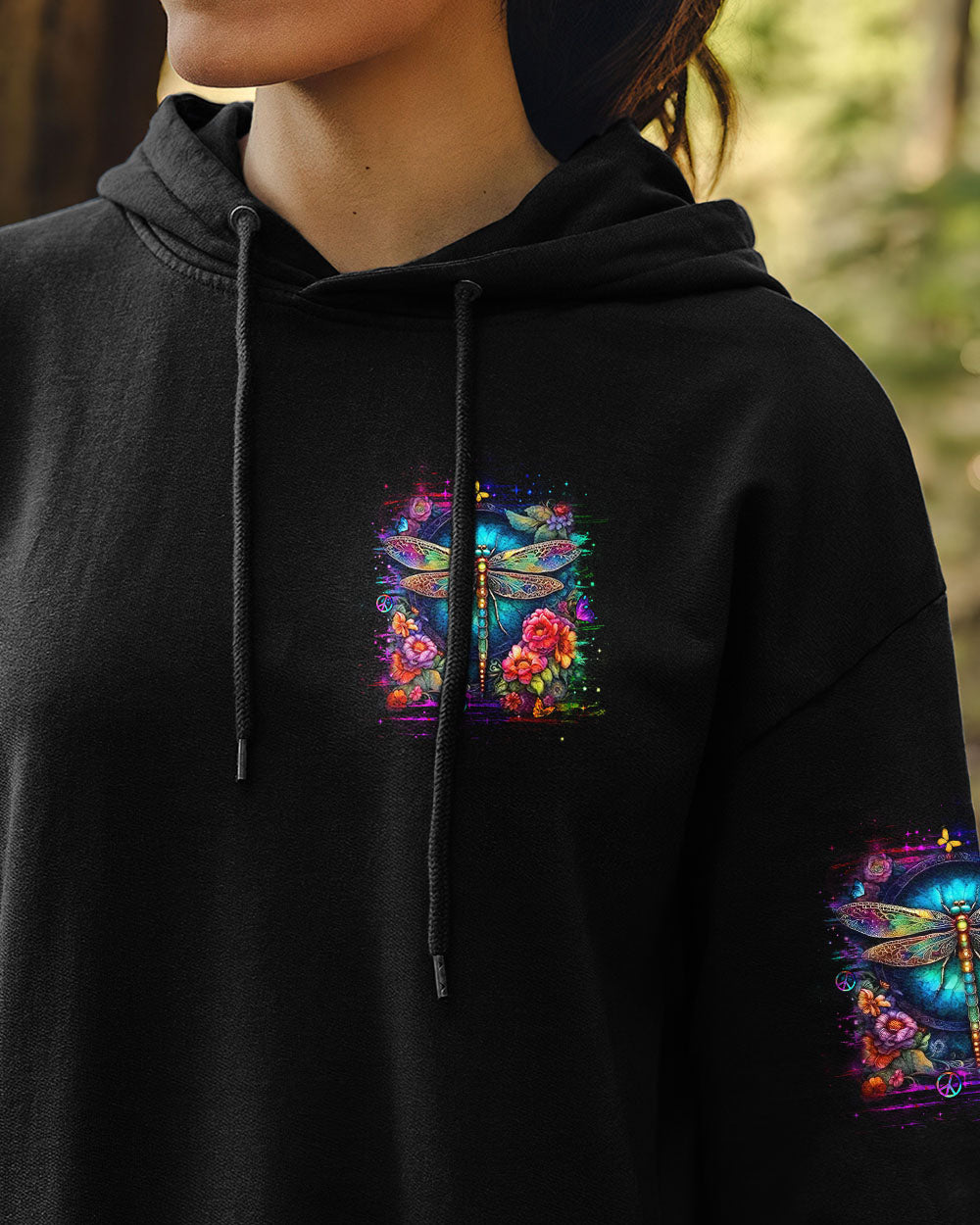 BE YOU THE WORLD WILL ADJUST DRAGONFLY ALL OVER PRINT - YHLN2102254