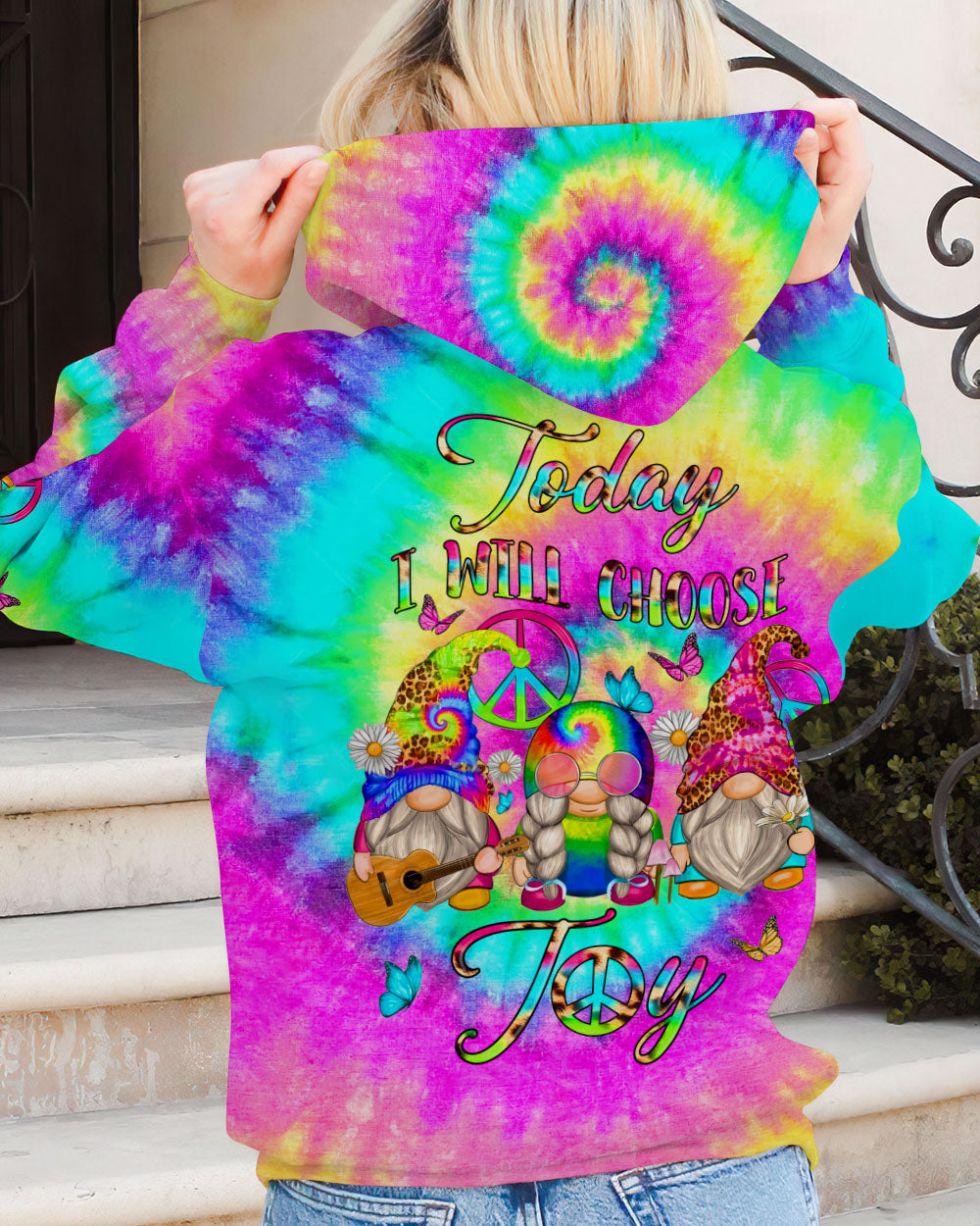 TODAY I WILL CHOOSE JOY GNOMIES ALL OVER PRINT - YHLN2107232