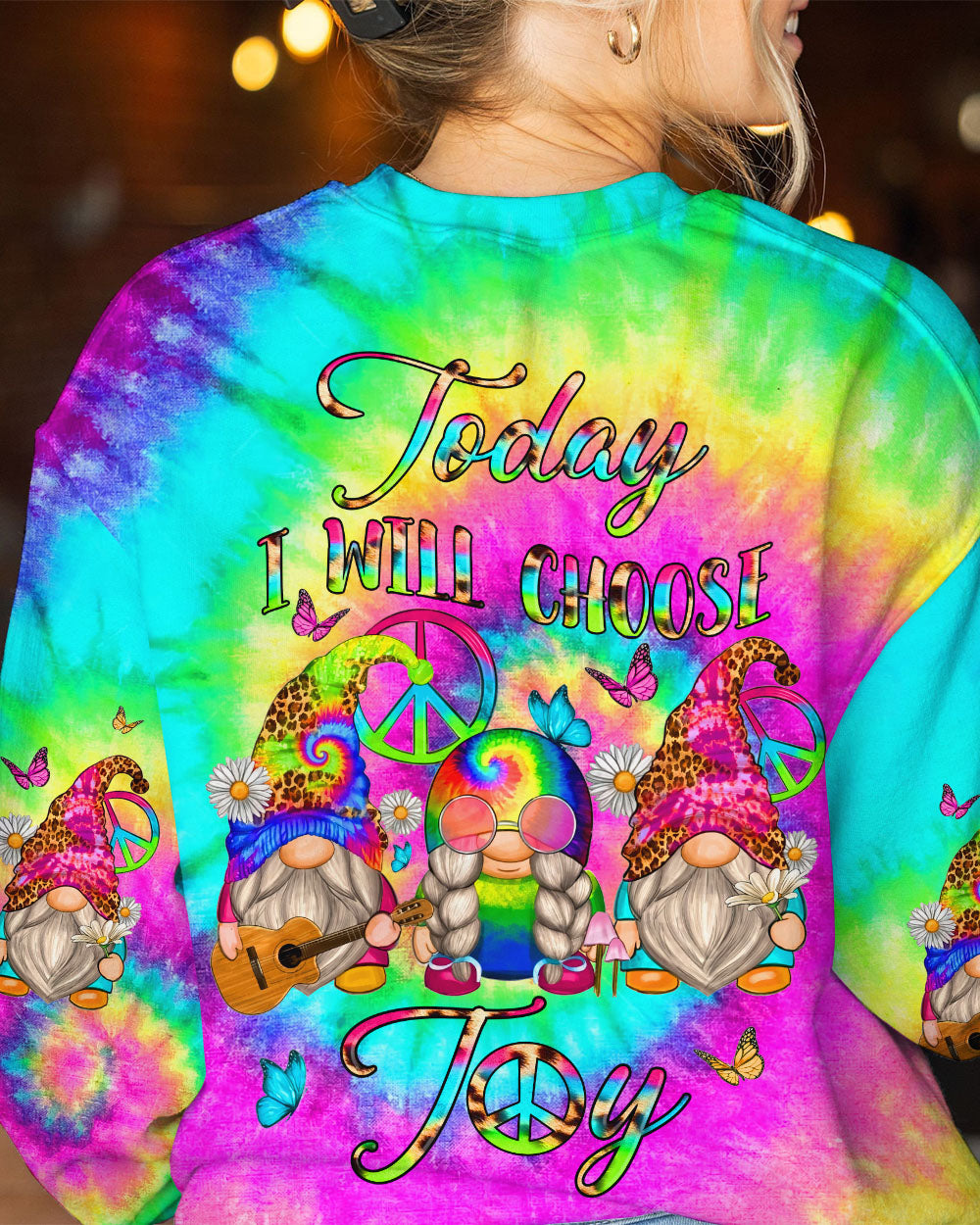 TODAY I WILL CHOOSE JOY GNOMIES ALL OVER PRINT - YHLN2107232