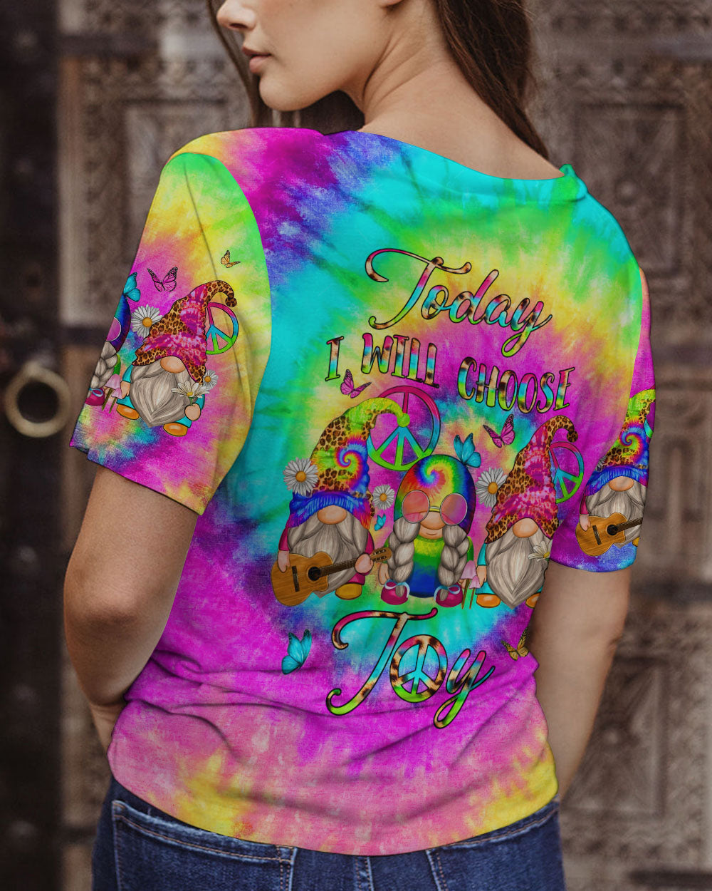 TODAY I WILL CHOOSE JOY GNOMIES ALL OVER PRINT - YHLN2107232