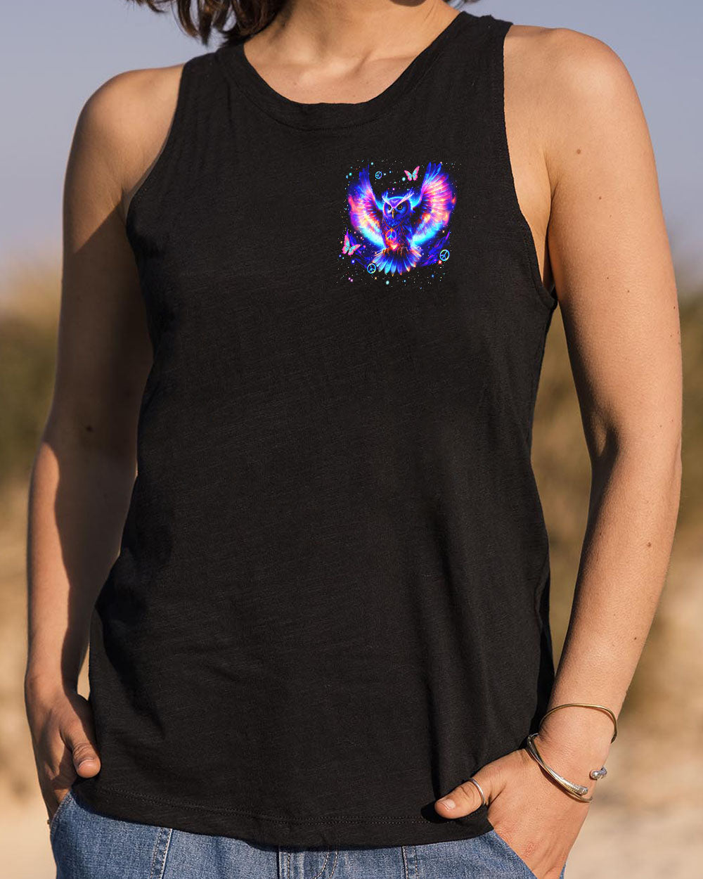 WHISPER WORDS OF WISDOM LET IT BE OWL ALL OVER PRINT - YHLN2108253
